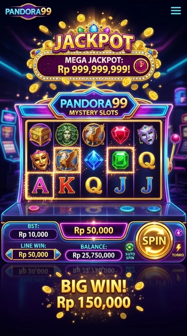 Layar utama pandora99 — antarmuka bersih setelah instalasi